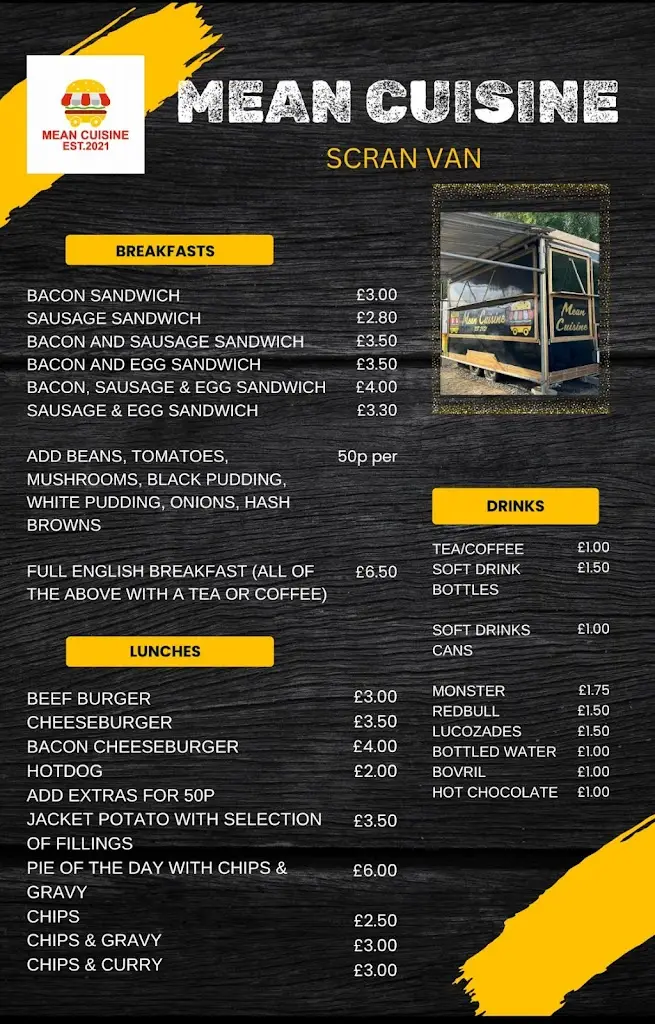 Menu_Mean Cuisine_Newburn_immagine_1