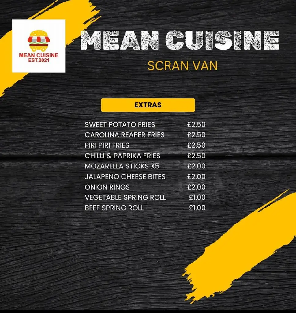 Menu_Mean Cuisine_Newburn_immagine_3