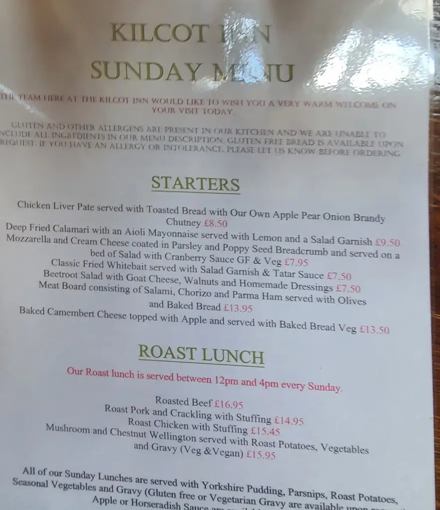 Menu_The Kilcot Inn_Newent_image_2