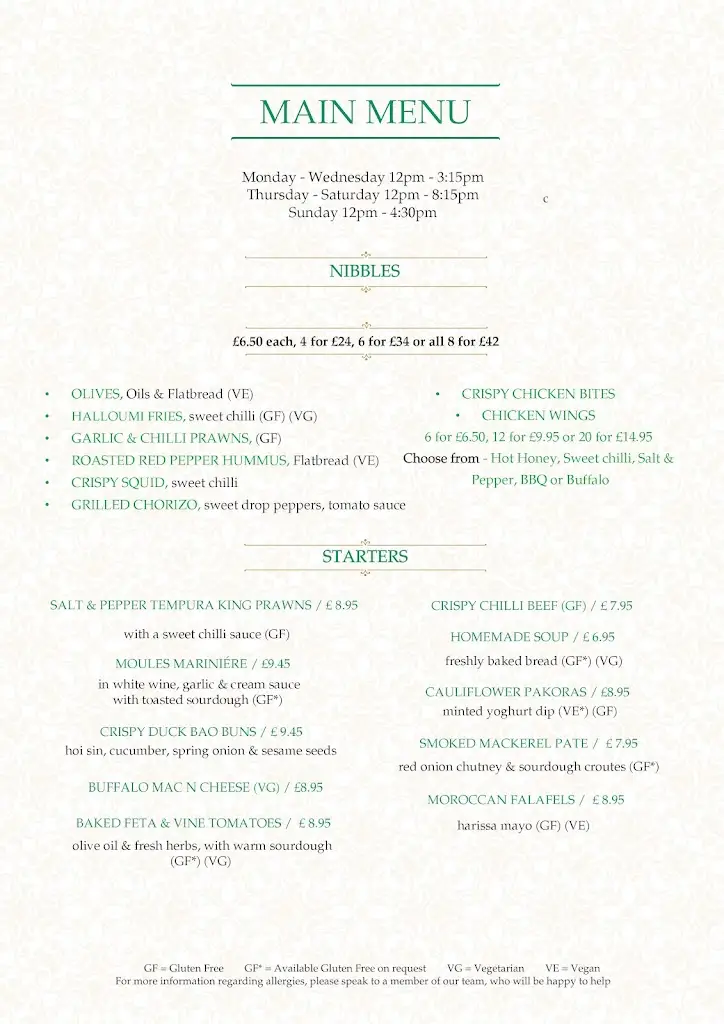 Menu_117 Bistro Bar_Barrowford_image_4