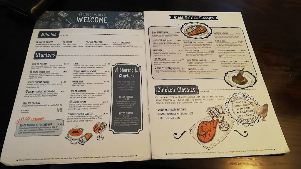 Menu_The Red House_Newport Pagnell_image_2