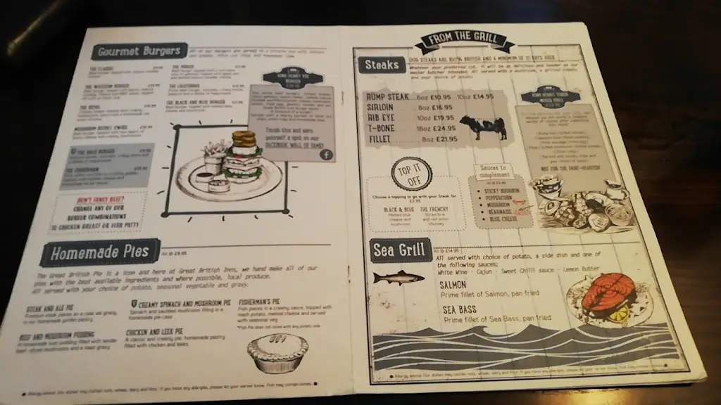 Menu_The Red House_Newport Pagnell_image_3