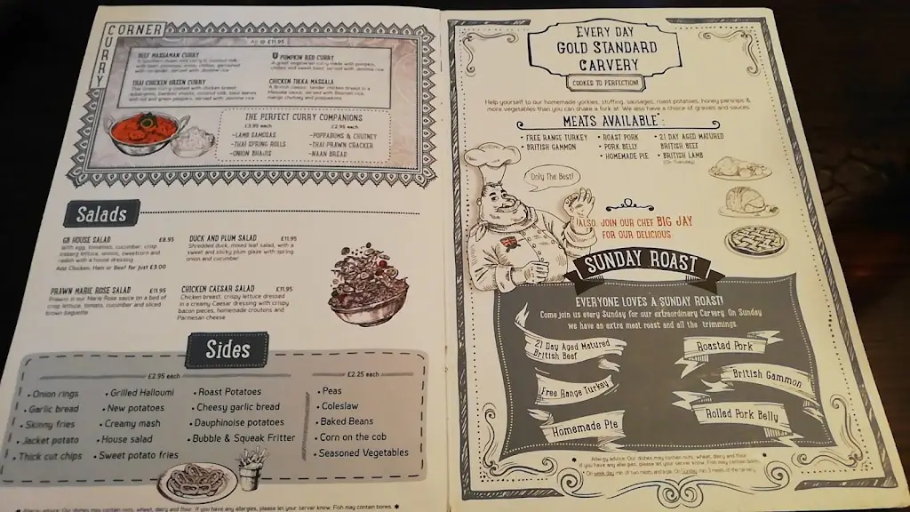 Menu_The Red House_Newport Pagnell_image_4