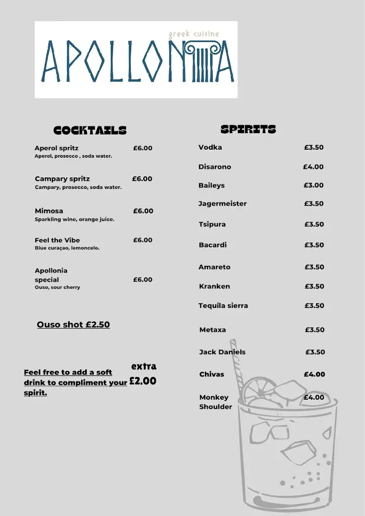 Menu_Apollonia Greek Cuisine_Newport Pagnell_immagine_2