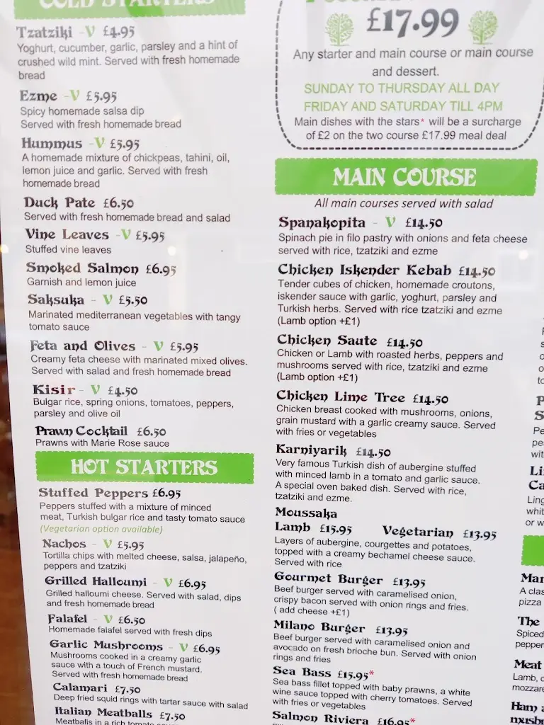 Menu_Lime Tree Bistro_Morley_image_4