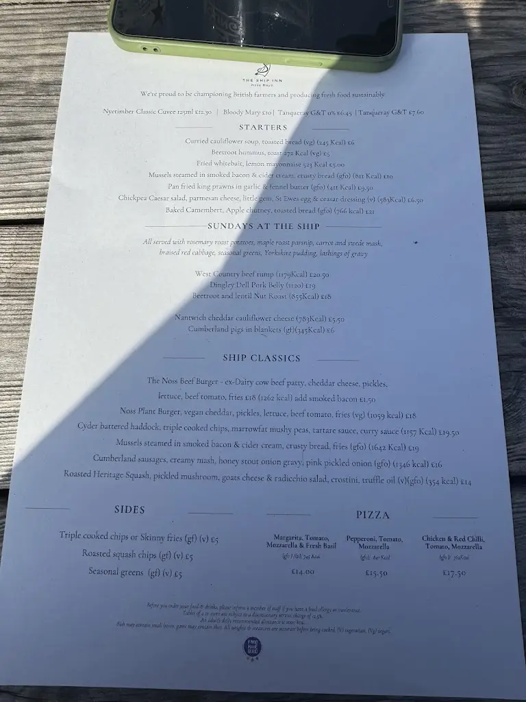 Menu_Ship Inn_Newton Ferrers_image_3