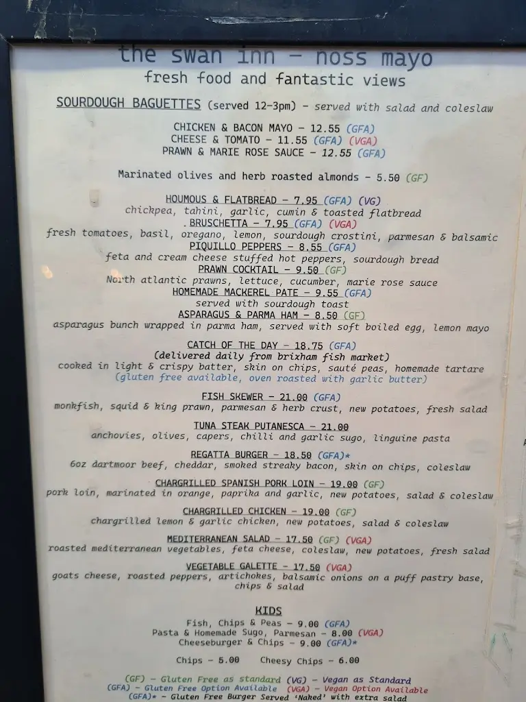 Alistair Rowan_The Swan Inn_Newton Ferrers_review