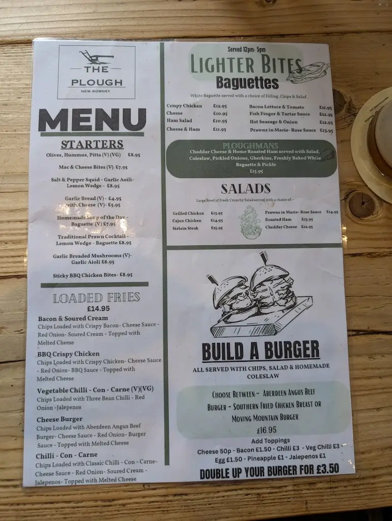 Menu_The Plough Inn_New Romney_image_2