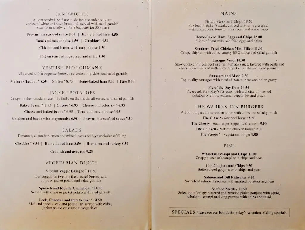 Menu_Warren Inn_New Romney_image_4
