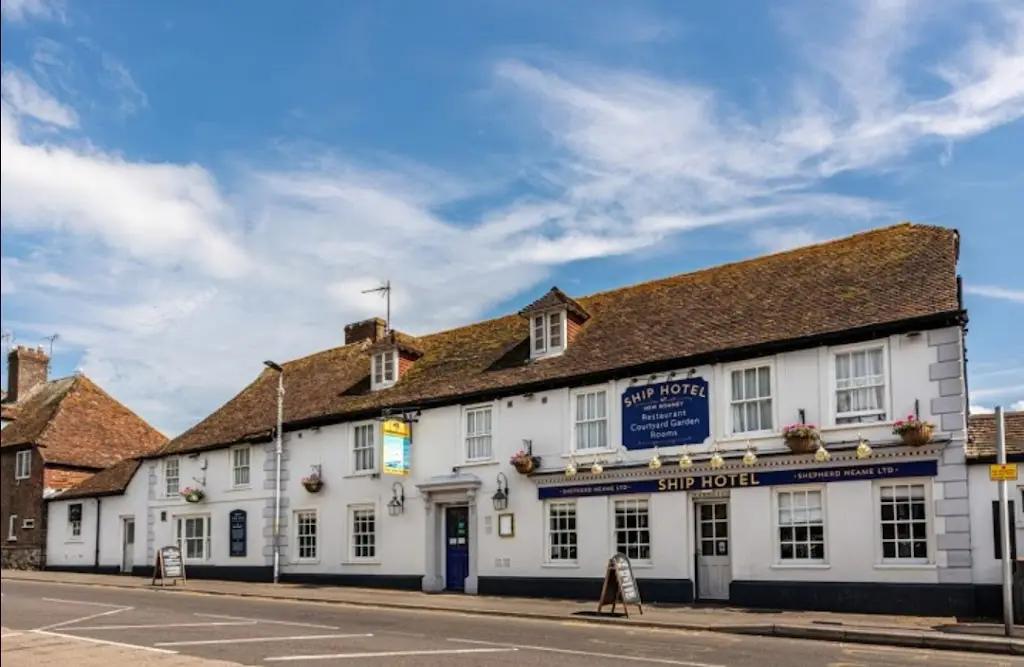 The Ship Hotel restaurant in New Romney