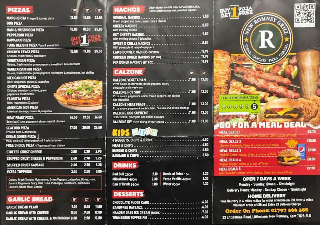 Menu_New Romney Grill_New Romney_image_1