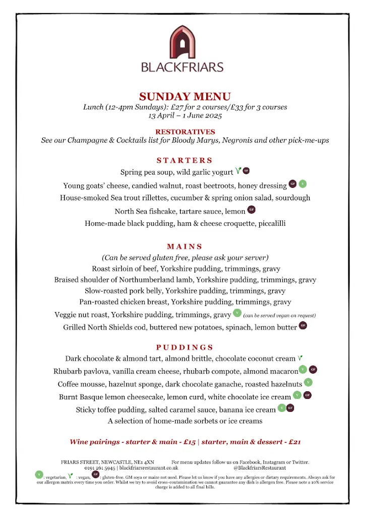 Menu_Blackfriars Restaurant_Newcastle upon Tyne_image_3