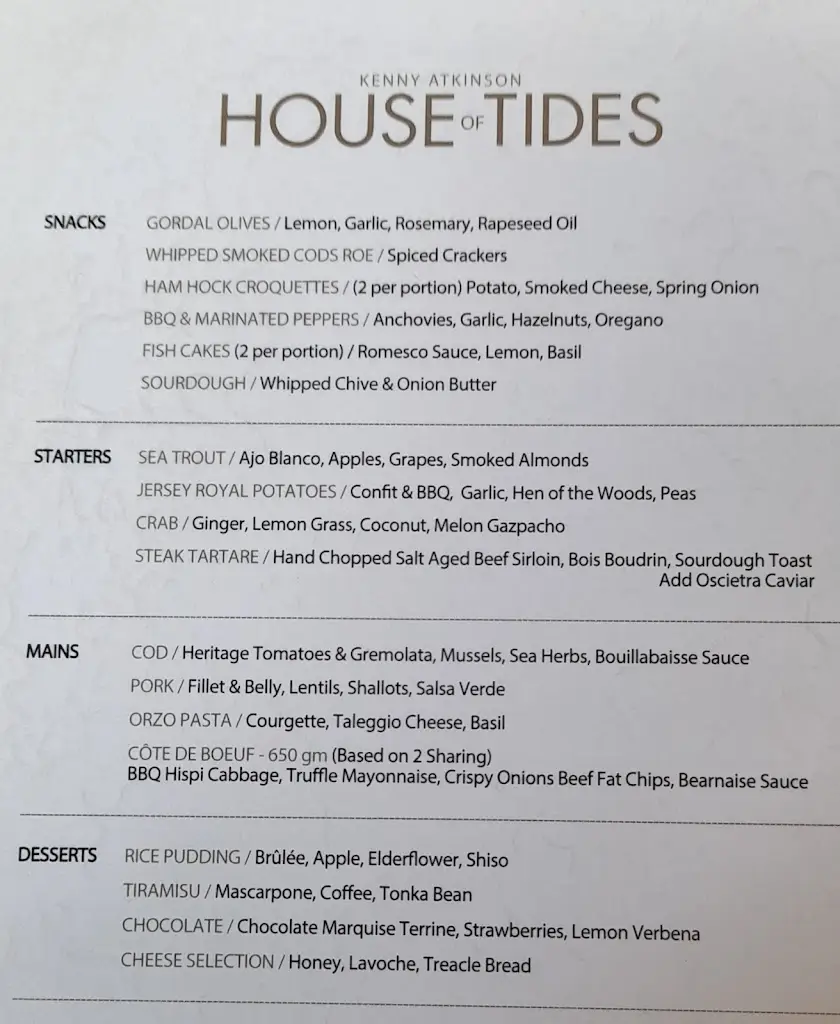 Menu_House of Tides_Newcastle upon Tyne_image_1