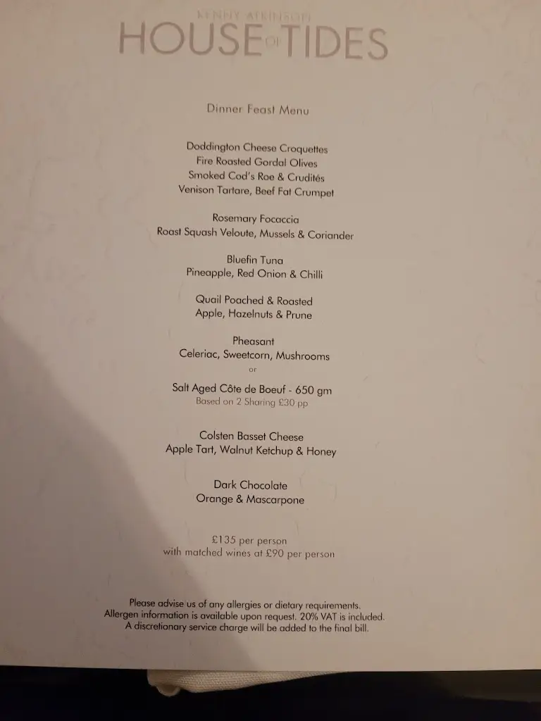 Menu_House of Tides_Newcastle upon Tyne_image_2