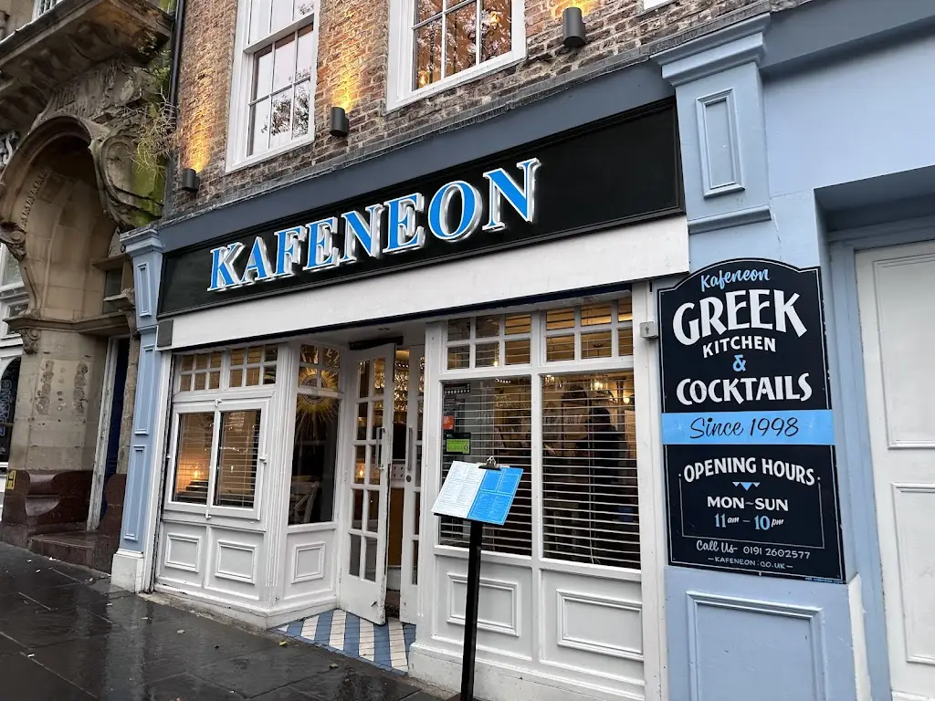 Kafeneon restaurant in Newcastle upon Tyne