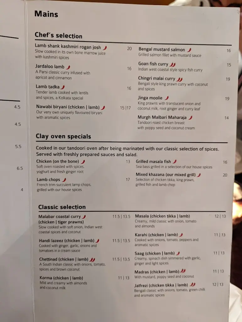 Menu_Simla Restaurant_Newcastle upon Tyne_image_2