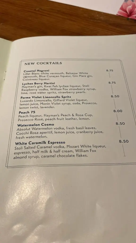 Menu_Pleased To Meet You_Newcastle upon Tyne_image_1