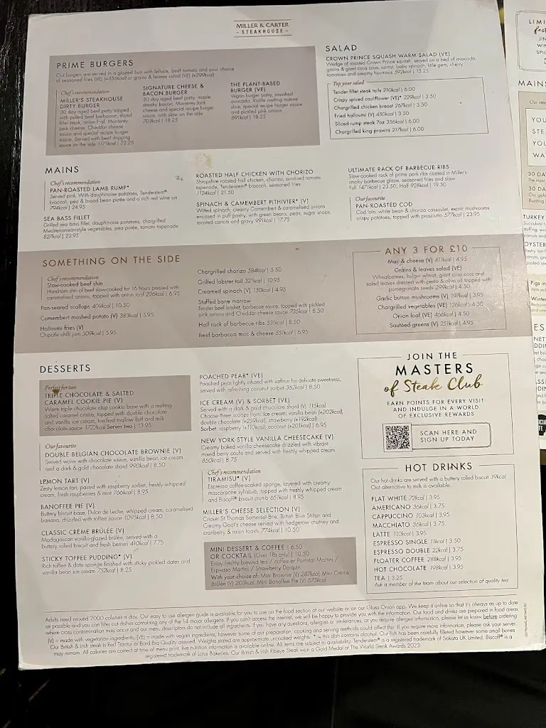 Menu_Miller & Carter Newcastle_Newcastle upon Tyne_image_2