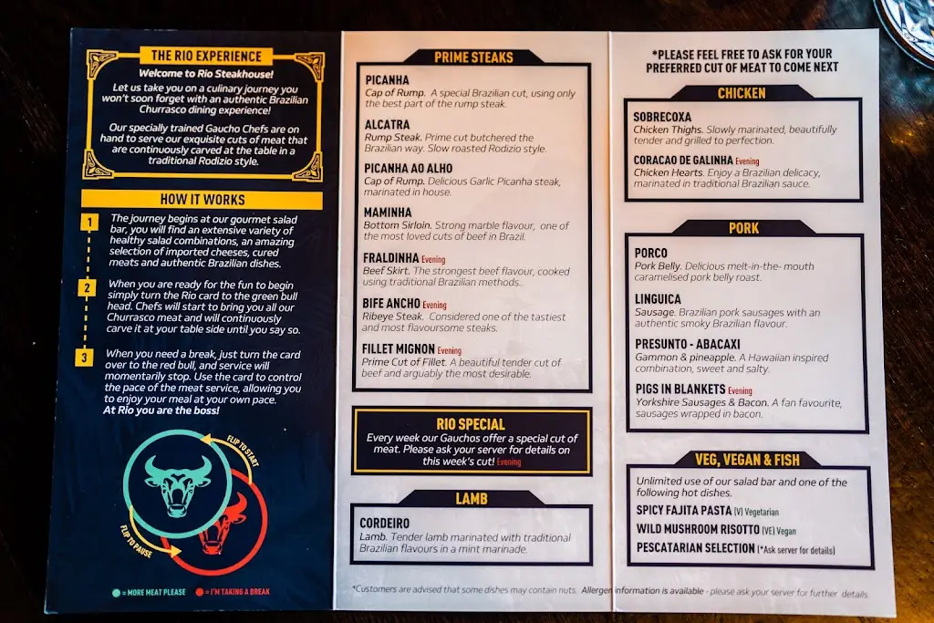 Menu_Rio Brazilian Steakhouse_Newcastle upon Tyne_image_1