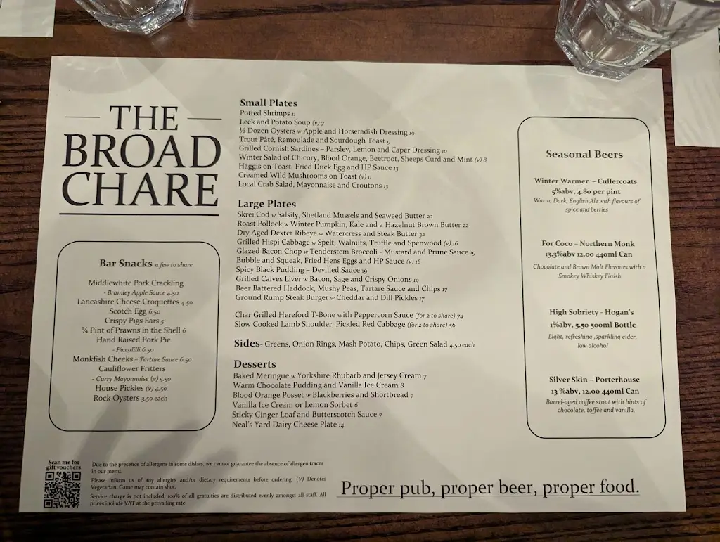 Menu_The Broad Chare_Newcastle upon Tyne_image_3