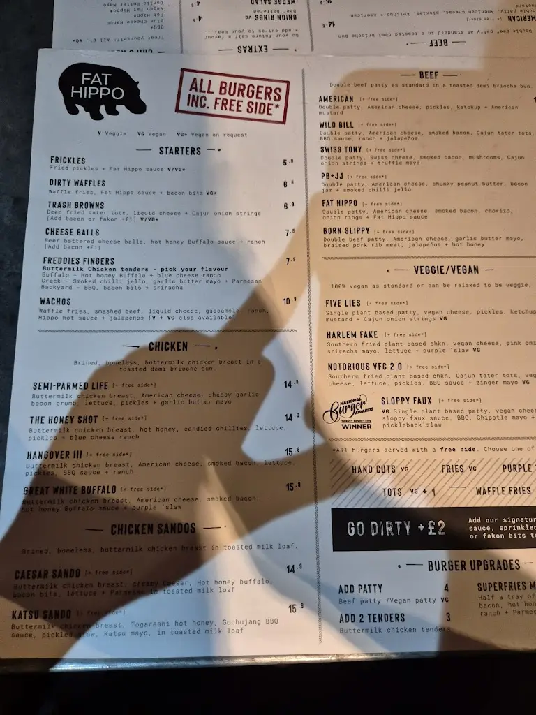 Menu_Fat Hippo Newcastle_Newcastle upon Tyne_image_4