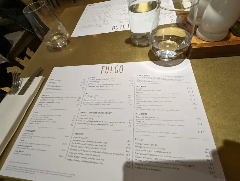 Menu_Fuego_Newcastle upon Tyne_image_3