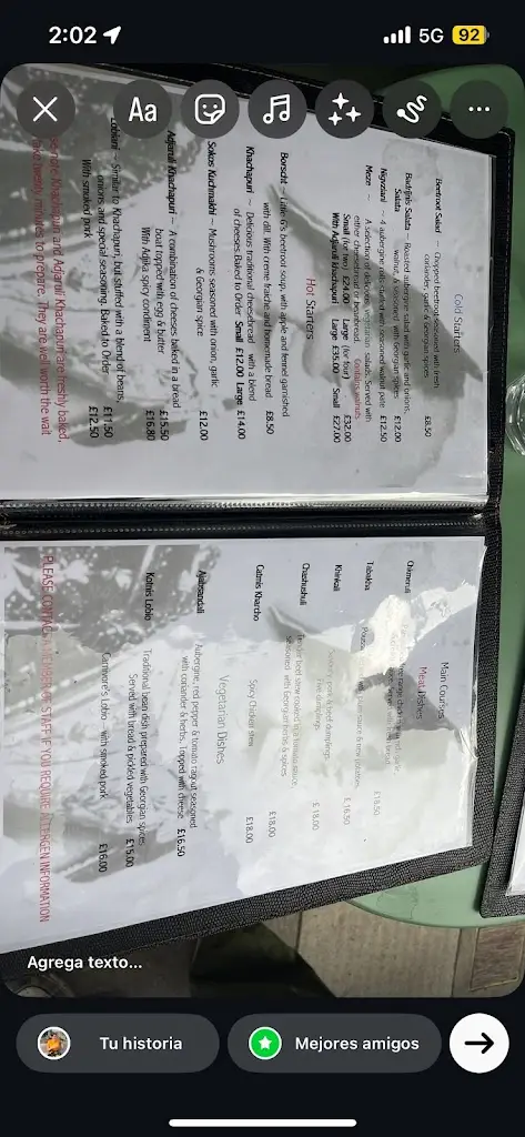 Menu_Little Georgia_Barnsbury_image_2