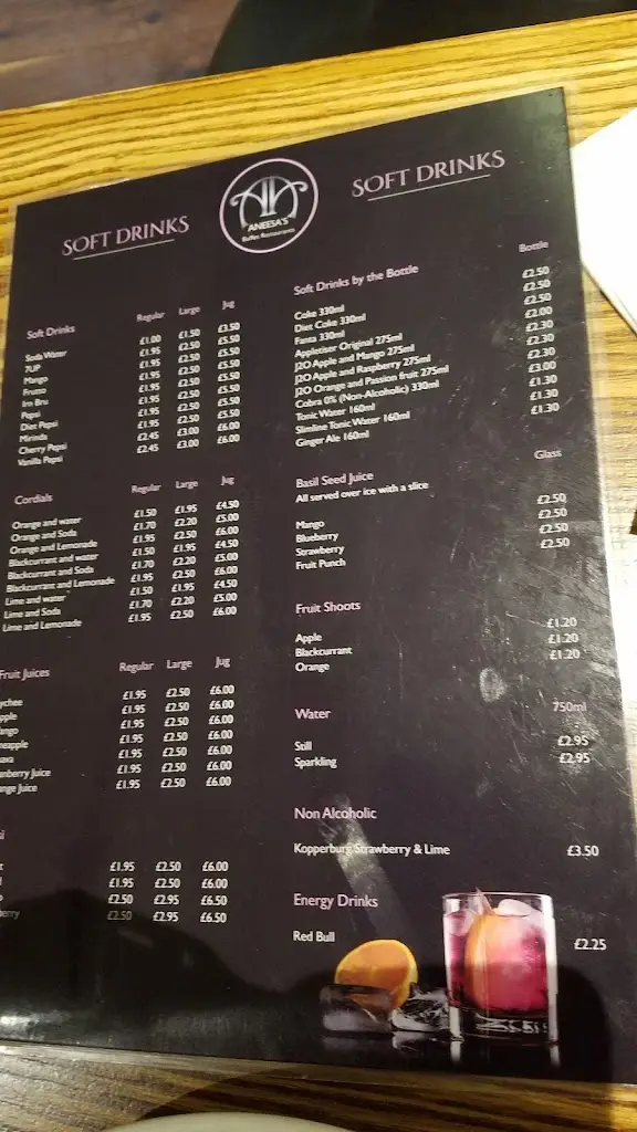 Menu_Aneesa's Buffet Restaurant_Newcastle upon Tyne_image_4