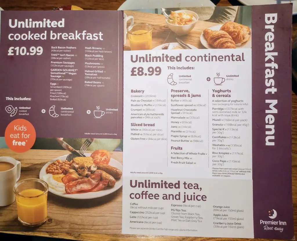 Menu_Drove Brewers Fayre_Newhaven_image_1