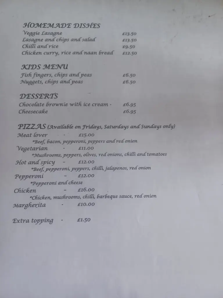 Menu_The Ark_Newhaven_immagine_4