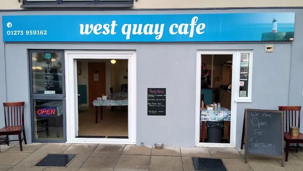 West Quay Cafe restaurant in Newhaven