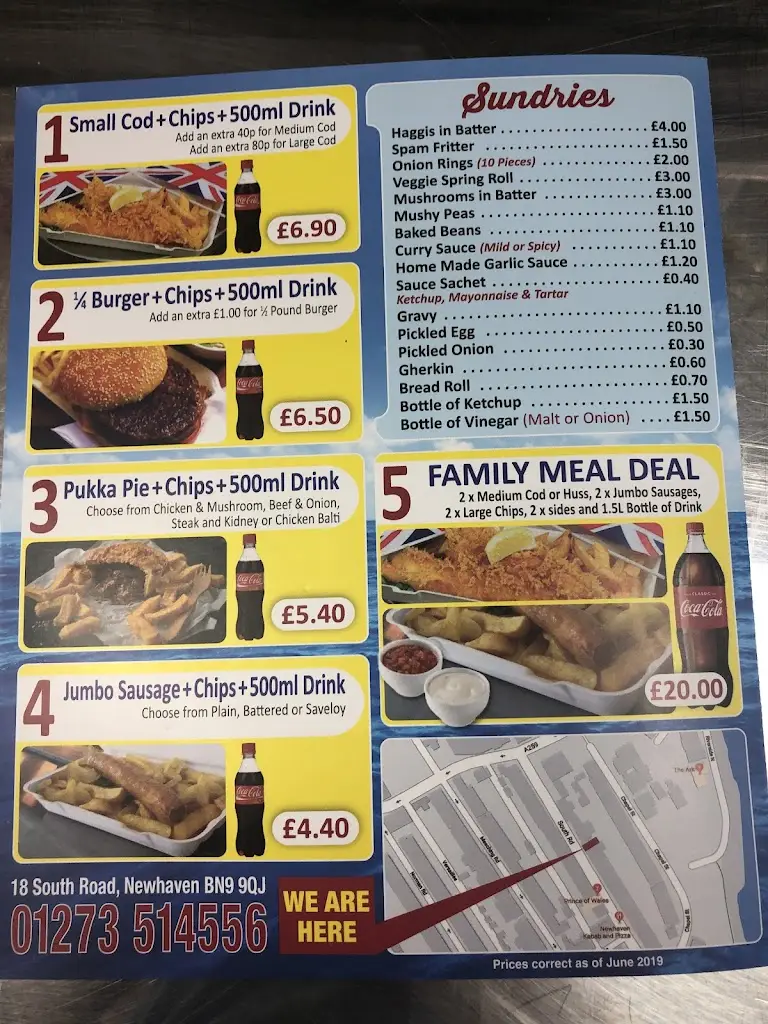 Menu_Newhaven Fish Bar_Newhaven_image_4