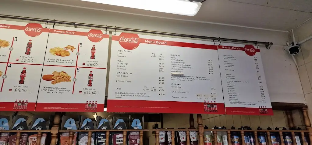 Menu_Horace's Fish Bar_Newhaven_image_2