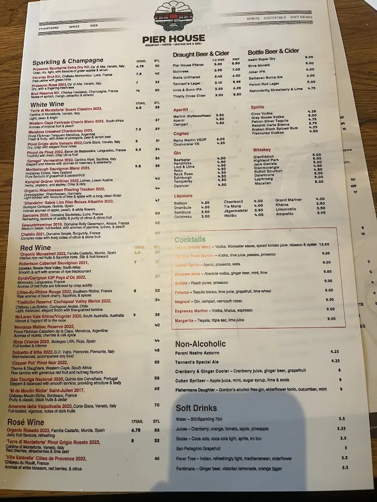 Menu_Pier House_Newhaven_immagine_4