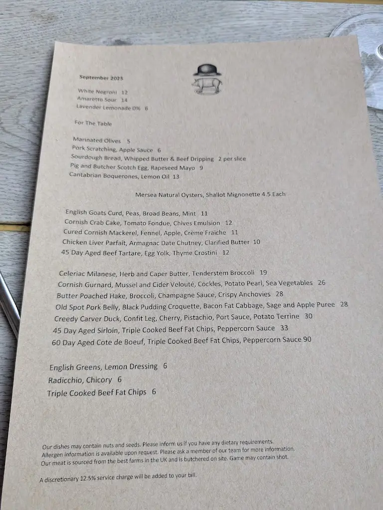 Menu_The Pig and Butcher_Barnsbury_image_2