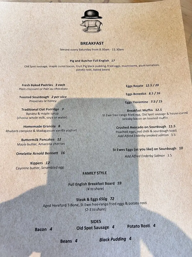 Menu_The Pig and Butcher_Barnsbury_image_4