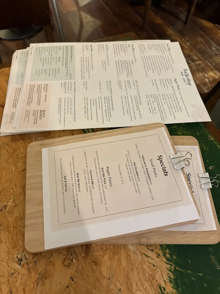 Menu_Turtle Bay Northampton_Northamptonshire_image_1