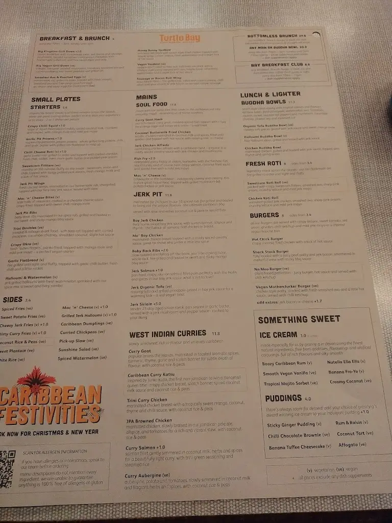 Menu_Turtle Bay Northampton_Northamptonshire_image_4