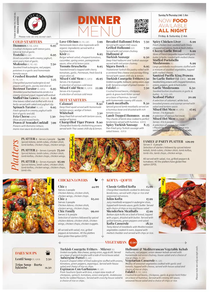 Menu_Tuck In Turkish Restaurant_Northamptonshire_immagine_2