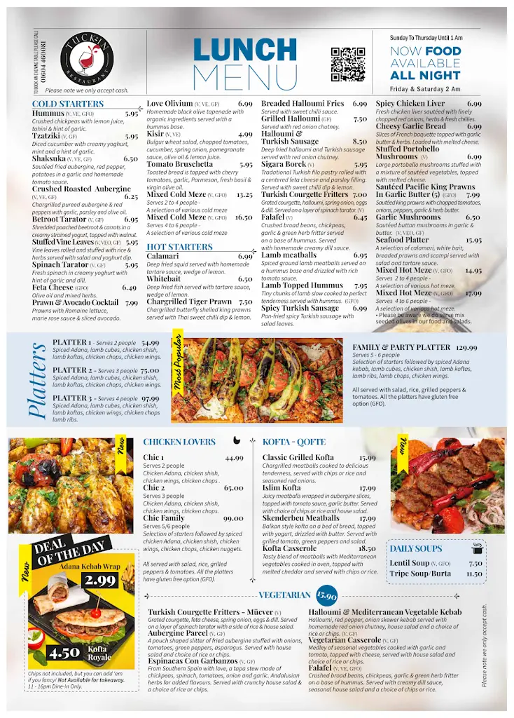 Menu_Tuck In Turkish Restaurant_Northamptonshire_immagine_3