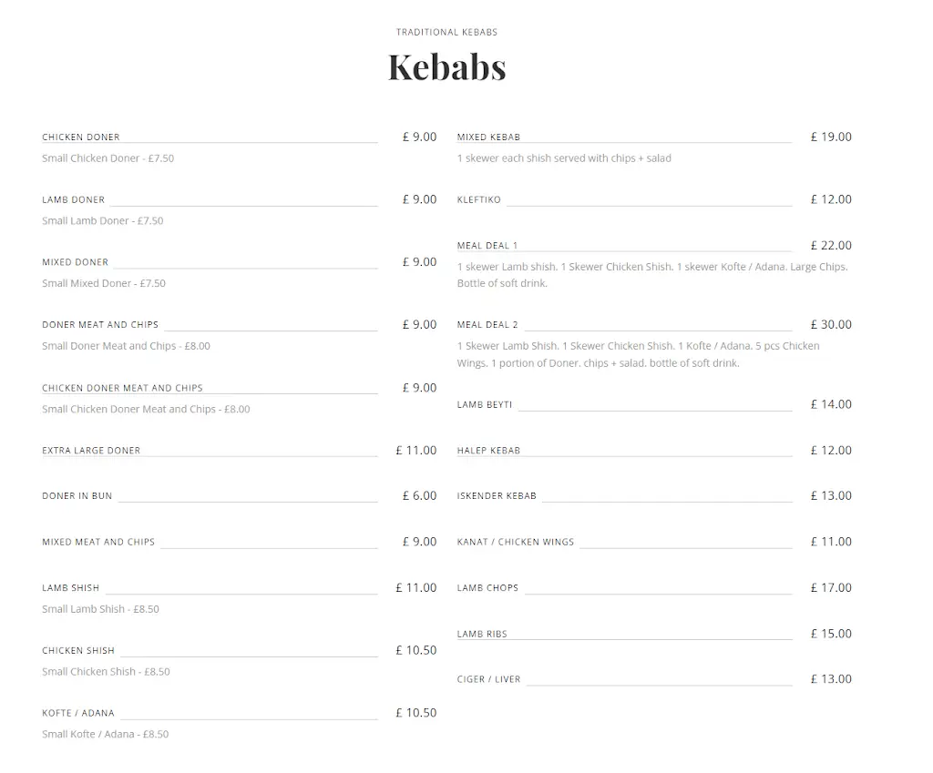 Menu_The Skewer_Barnsbury_image_1