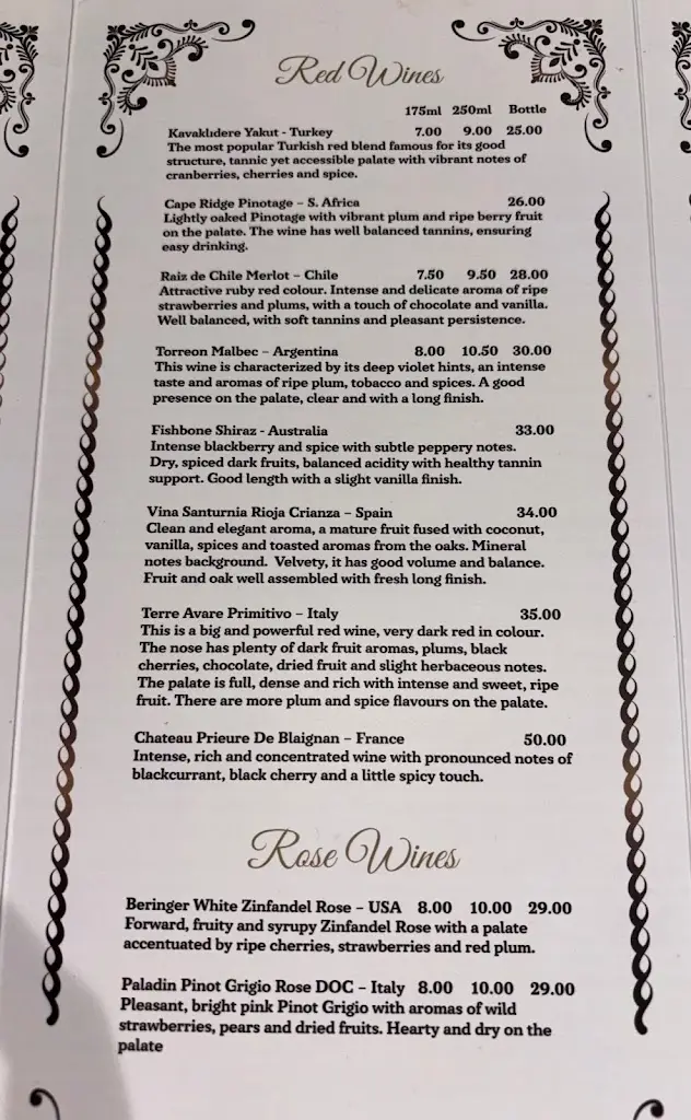 Menu_Turkuaz Restaurant & Bar_Newbury_image_2