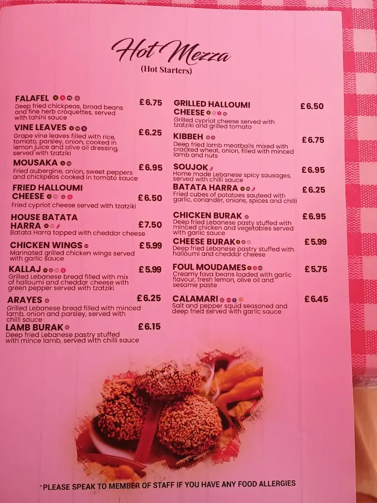 Menu_Lebanese House Newbury_Newbury_image_1