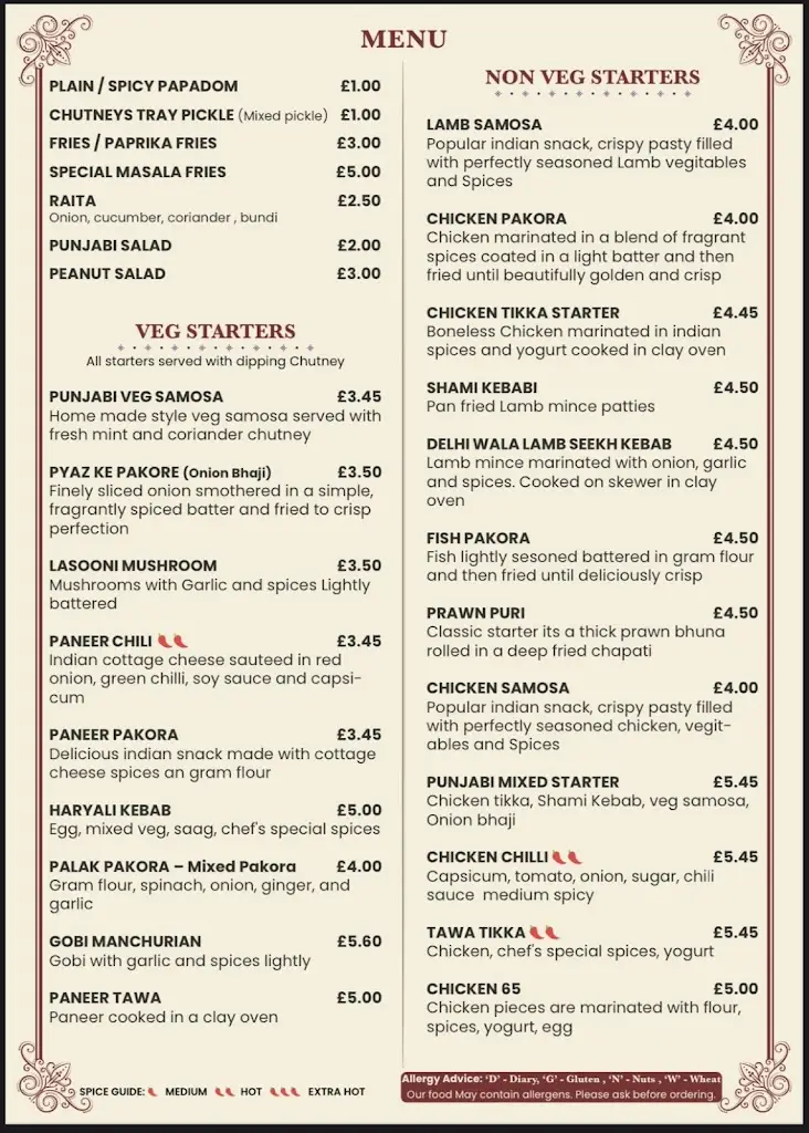 Menu_Punjabi Virsa - Cafe & Restaurant_Newbury_image_1