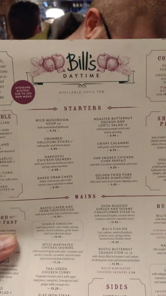 Menu_Bill’s Newbury Restaurant_Newbury_image_3