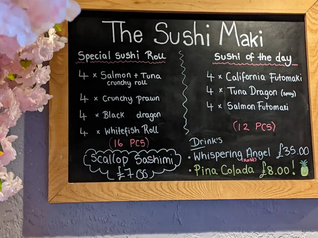 Menu_The Sushi Maki - Newbury_Newbury_image_1