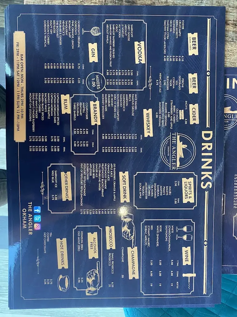 Menu_The Angler Oakham Hotel and Pub_Oakham_image_3