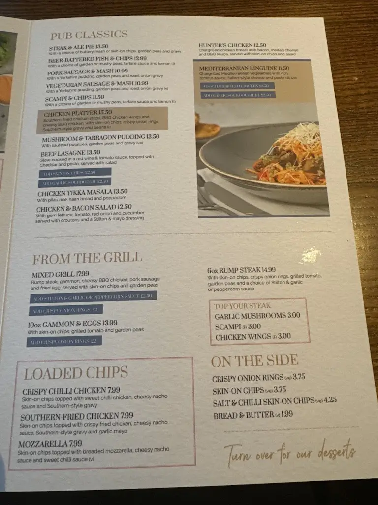 Menu_Hare & Hounds_Oakengates_image_1