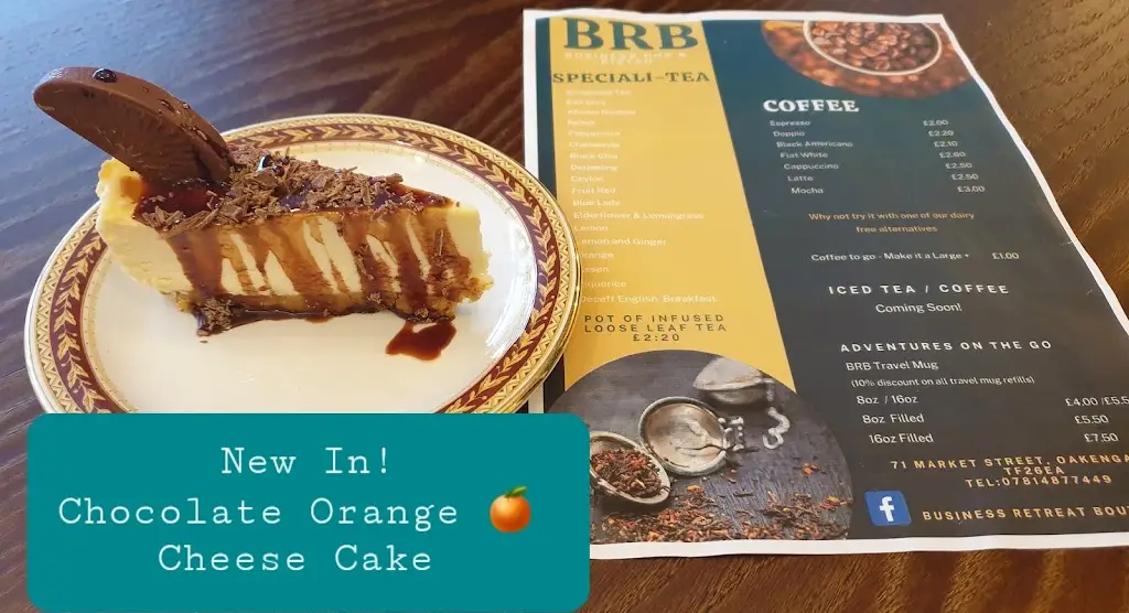 Menu_Business Retreat Boutique ltd_Oakengates_image_3