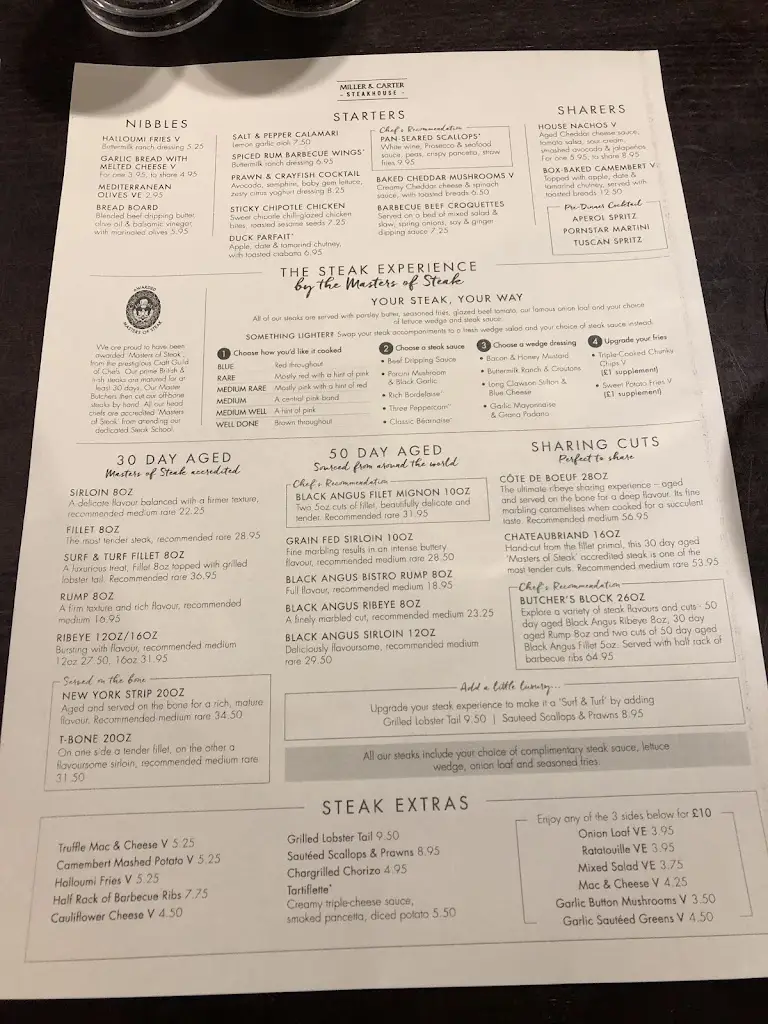 Menu_Miller & Carter Telford_Oakengates_image_2